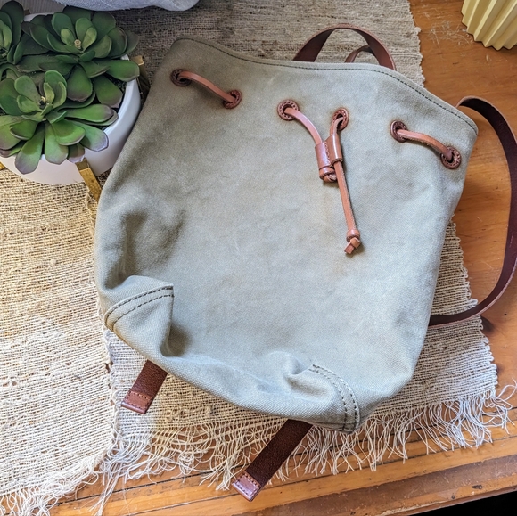 Madewell Canvas Somerset Backpack in British Surplus - Picture 4 of 7